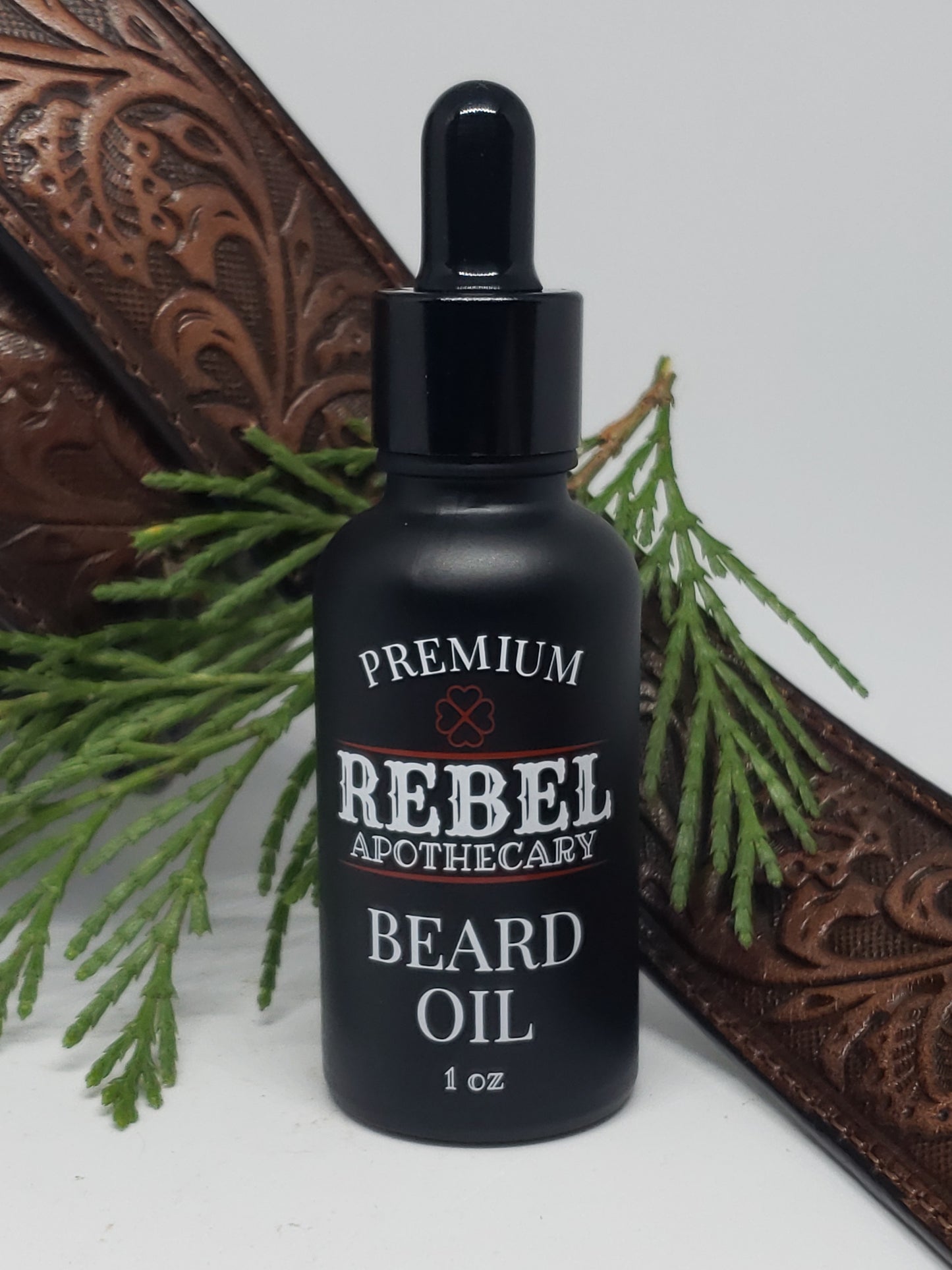 Cedar Leather Beard Oil